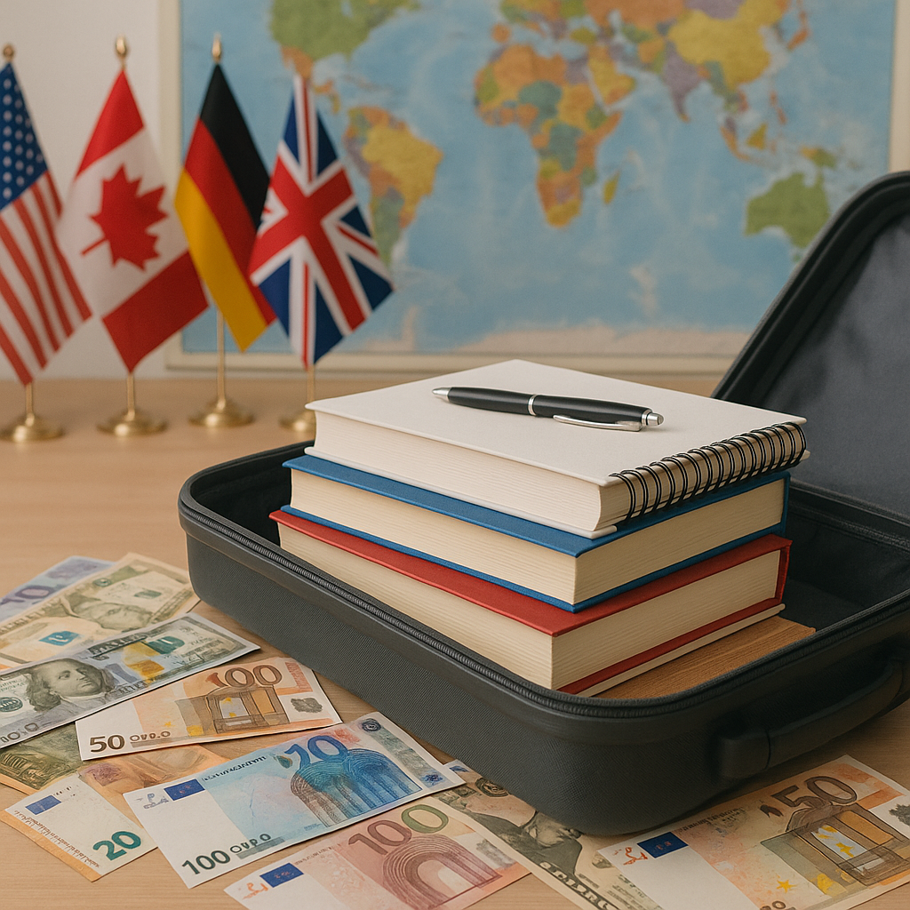 Análise da Guerra Tarifária Mundial e as Oportunidades de Estudo no Exterior em 2025